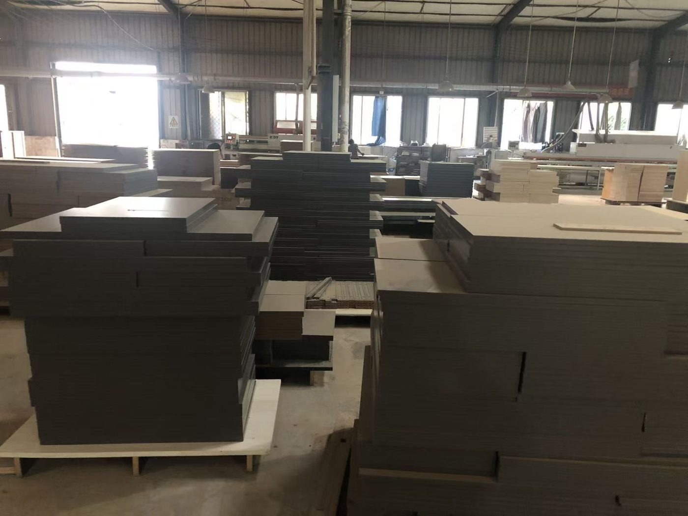 Panels staged